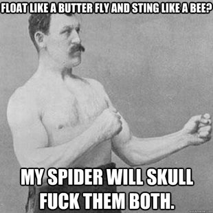 overly manly man
