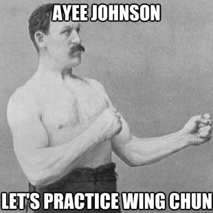 overly manly man