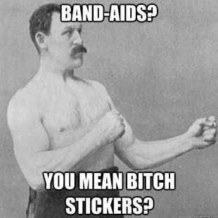 overly manly man
