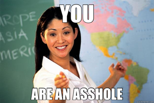 Unhelpful High School Teacher