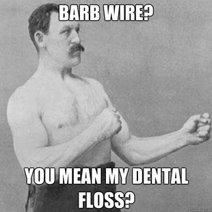 overly manly man