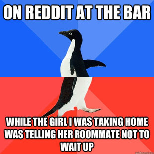Socially Awkward Awesome Penguin
