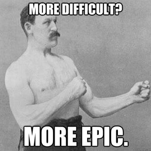 overly manly man