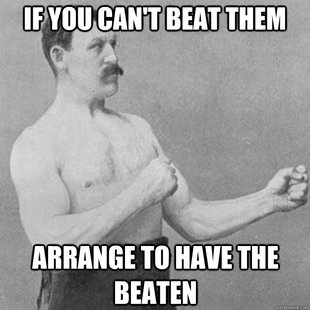 overly manly man