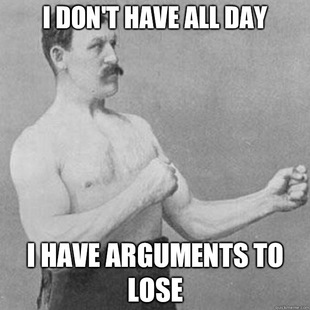 overly manly man