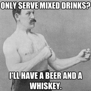 overly manly man