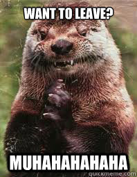 Evil Genius Otter