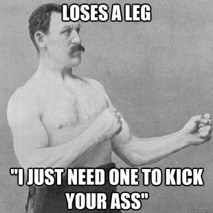 overly manly man
