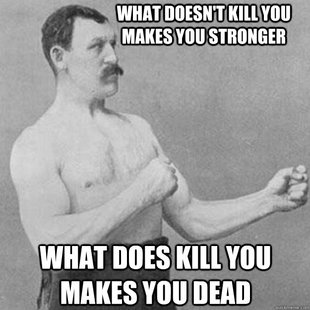 overly manly man