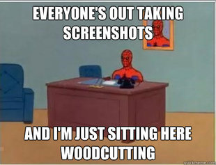 Im just sitting here masturbating