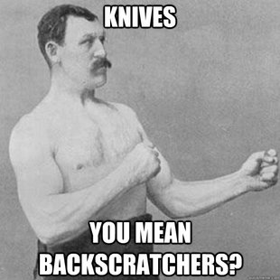overly manly man
