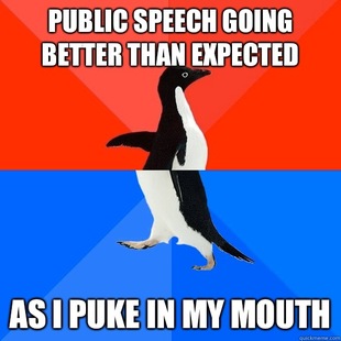 Socially Awesome Awkward Penguin
