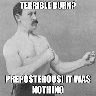 overly manly man
