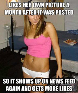 Scumbag girl
