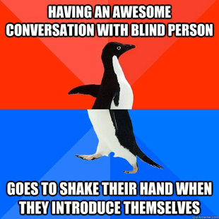 Socially Awesome Awkward Penguin