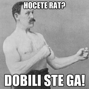 overly manly man