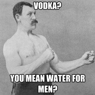 overly manly man