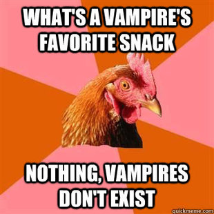 anti joke chicken