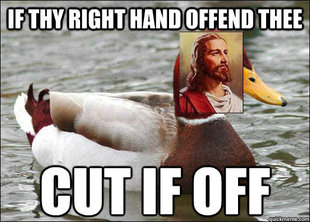 Malicious Advice Christ
