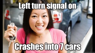 Female Asian Driver