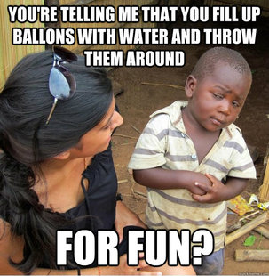 Skeptical Third World Kid