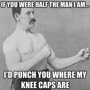 overly manly man