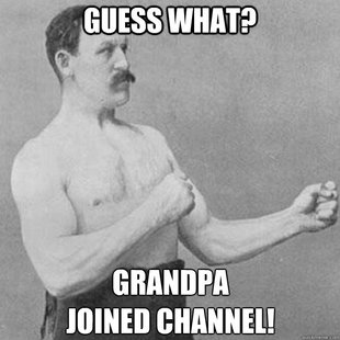 overly manly man