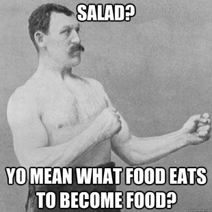 overly manly man