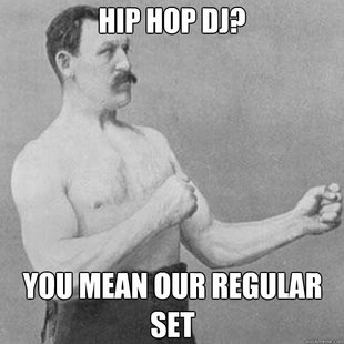 overly manly man