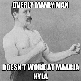 overly manly man