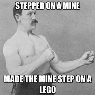 overly manly man