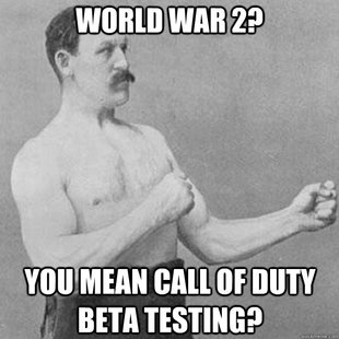 overly manly man