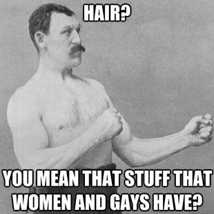 overly manly man