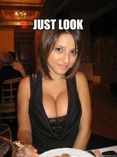 cant find boob girls meme