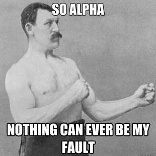 overly manly man