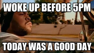 Today was a good day