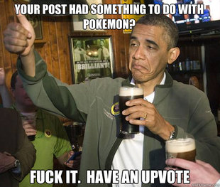 Upvoting Obama