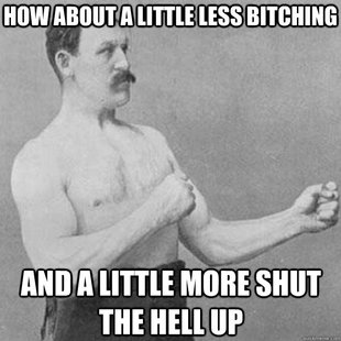 overly manly man