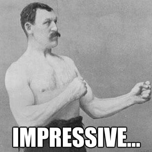 overly manly man