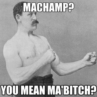 overly manly man