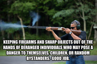 Obamas Got A Gun