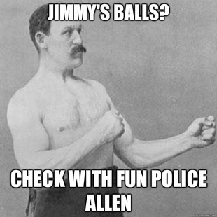 overly manly man