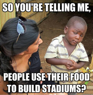 Skeptical Third World Kid