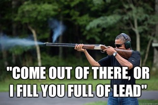 Obamas Got A Gun