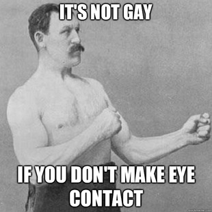 overly manly man