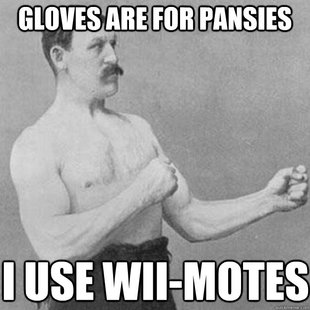 overly manly man