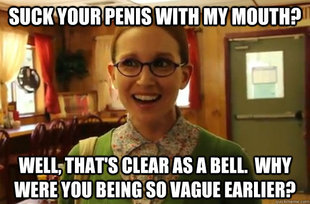 Sexually Oblivious Female
