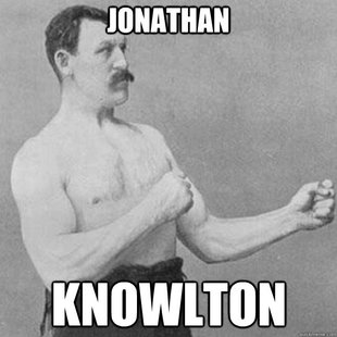 overly manly man