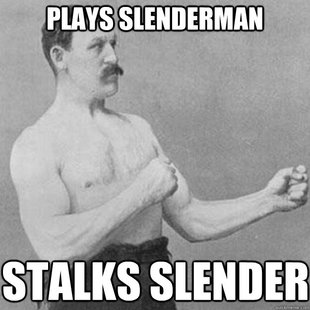 overly manly man