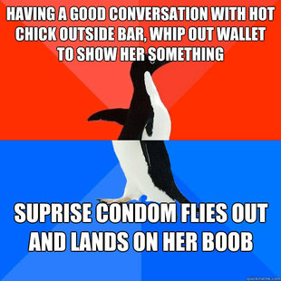 Socially Awesome Awkward Penguin